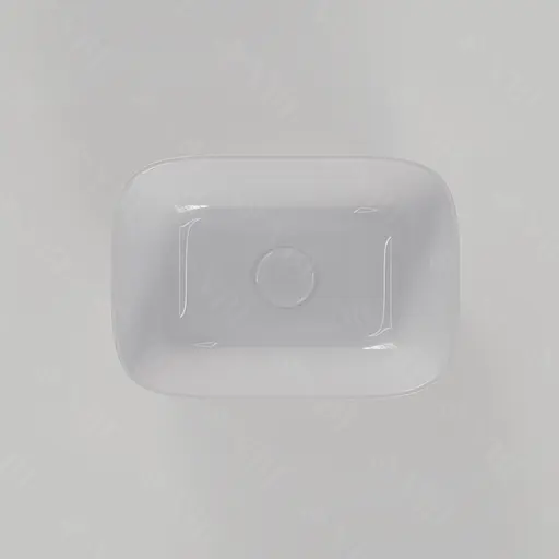 Умивальник VBI Ravenna S white накладний VBI-011201, Білий - фото 6