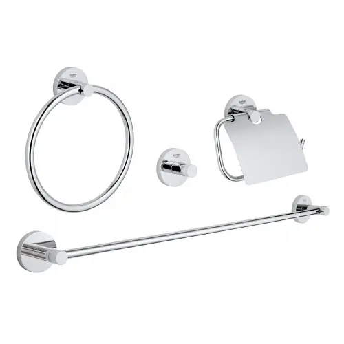 Набор аксессуаров Grohe Essentials 40776001, Хром - фото 1