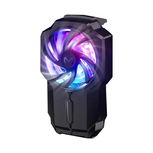 Кулер активне охолодження для телефону / планшета Memo FL05 шириною до 84 мм з акумулятором Black (18527)