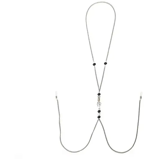 Прикраса для сосків Art of Sex - Nipple Clamps Arrow, Чорний