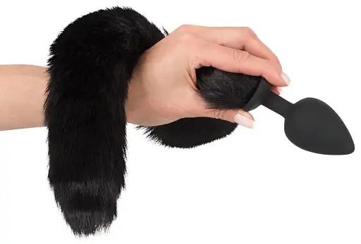 Набір Bad Kitty Pet Play Plug Ears 2 шт. (чорний) - фото 5