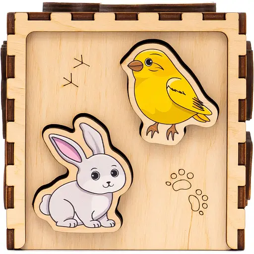 Кубик-сортер GoodPlay Домашні тварини (CUB-4-009) - фото 5