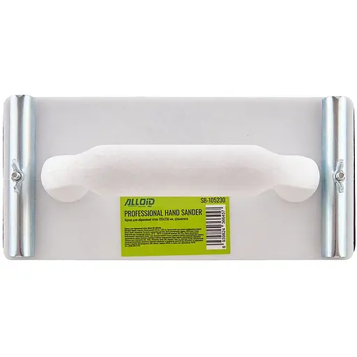 Терка для абразивної сітки Alloid Building Tools 105x230 мм (SB-105230) - фото 2
