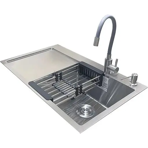 Комплект мойка + смеситель Romzha Caravela 78R (C) - фото 1