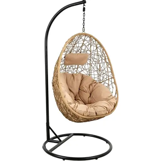 Подвесное кресло-кокон Di Volio Bacoli одноместное бежевый