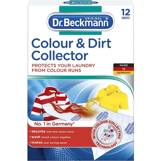 Уценка. Ловушка для цвета и грязи Dr. Beckmann 12шт.