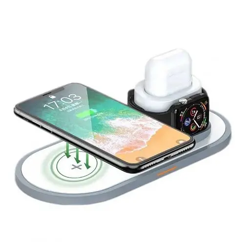 Бездротовий зарядний пристрій 3в1 Remax RP W13 - фото 1