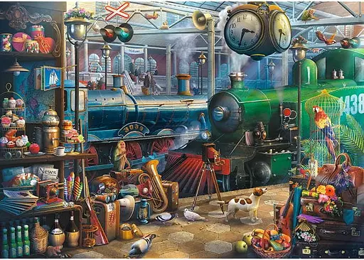 Пазл Trefl Железнодорожная станция 6000 эл. (65004) - фото 2