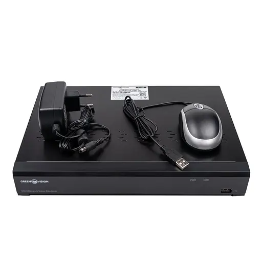 IP відеореєстратор 16-канальний 12 MP NVR GreenVision GV-N-I017/16 (A) - фото 5