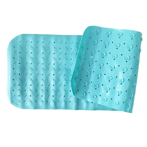 Коврик в ванную комнату на присосках Mega Zayka MGZ-0901(Turquoise) 35х95 см - фото 2