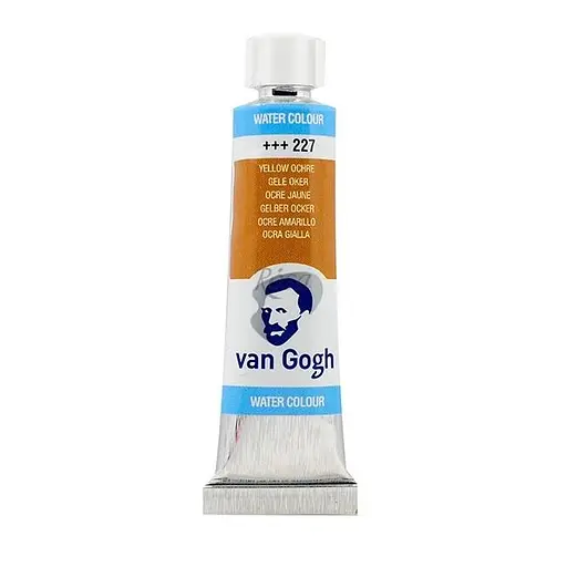 Фарба акварельна Van Gogh (227) Охра жовта туба 10 мл Royal Talens - фото 1
