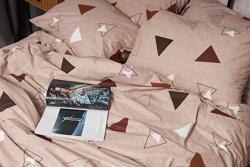 Пододеяльник Moon&Star Бязь Gold Люкс Delta Полуторный Евро 160x220 см - фото 5