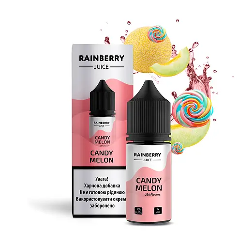 Набір компонентів для самозамісу сольової заправки Flavorlab Rainberry Juice 30 мл Candy Melon Цукерки Диня, 0-50 мг (17683) - фото 3