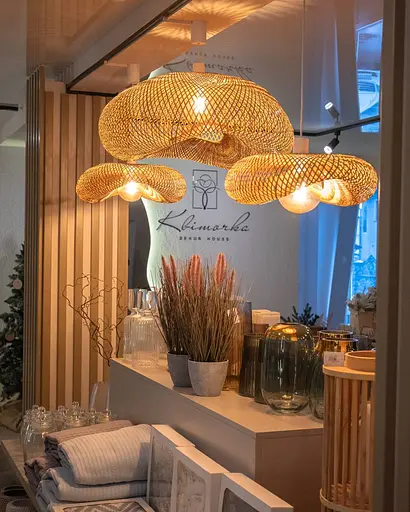 Подвесной светильник, люстра Nowodvorski 11397 Havana L E27 1x25W IP20 Бежевый - фото 3