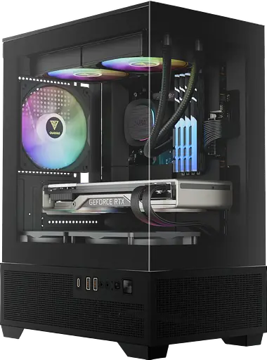Корпус Gamdias AURA GC9M ELITE ARGB Black (4711514503135) - фото 1
