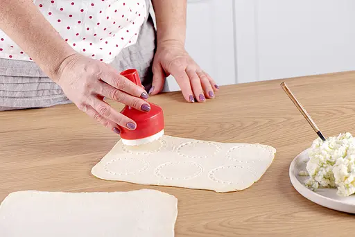 Вареничниця механічна ручна прес форма для вареників машинка для вареників, Kitchette 81977 - фото 4