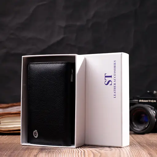 Жіночий шкіряний гаманець ST Leather 14х9х2 см acs0028379 - фото 8