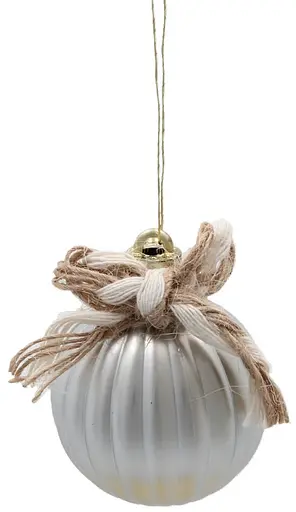 Уценка. Набор елочных украшений Chomik серебро + шампань 24 шт. (BIK7205) - фото 5