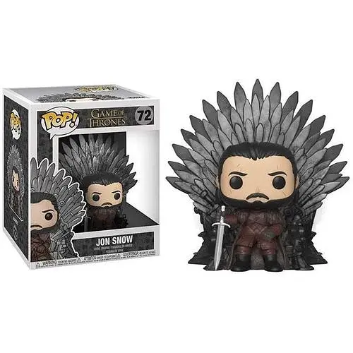 Фигурка Funko Pop Джон Сноу на Железном Троне Игра престолов GoT Jon Snow Sitting Throne 10с GT JS72 - фото 1