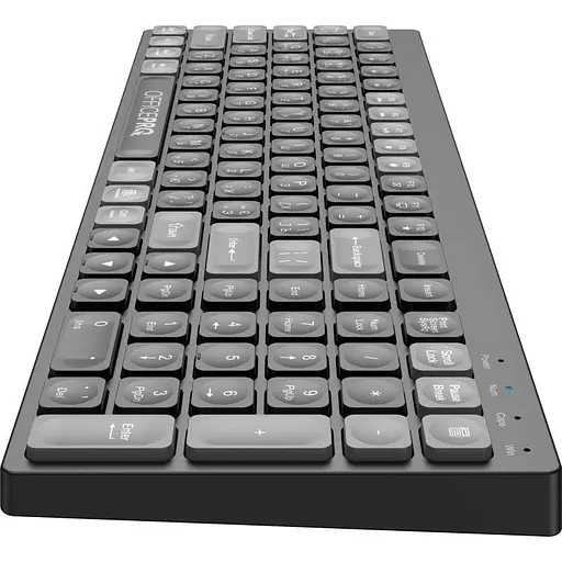 Клавіатура OfficePro SK985B Wireless/Bluetooth Black (SK985B) - фото 5