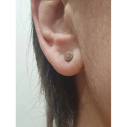 Срібні пусети Golden Silver з позолотою. ЛИБЕ - фото 2