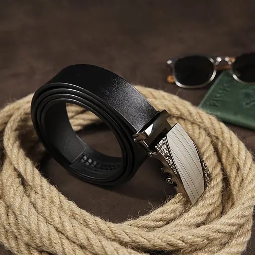 Ремінь шкіряний Vintage чоловічий 115х3,4 см acs0014790 - фото 7