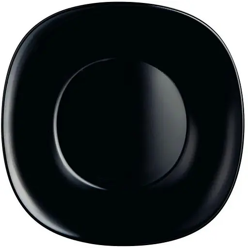 Тарілка Luminarc глибока Carine Black квадратна 21 см (L9818)