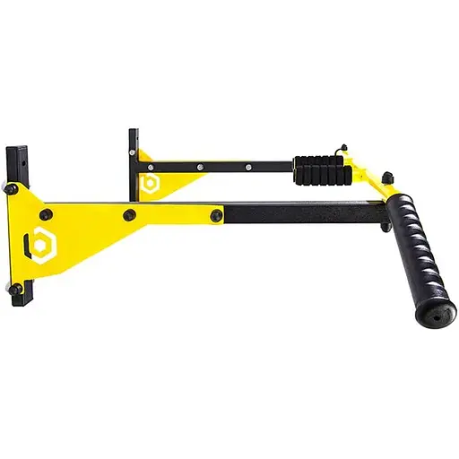 Настінний турнік Besport 3 хвата BS-T0004 жовтий - фото 6