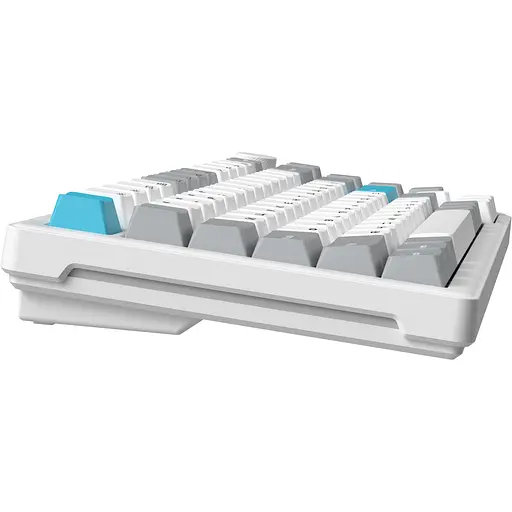 Клавиатура GamePro Asgard Yord Keychron Super Red Switch Wireless/Bluetooth/USB White беспроводная (MK266WH) - фото 4