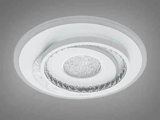 Світлодіодний стельовий світильник Romin сірий 34 Вт CCT - фото 3