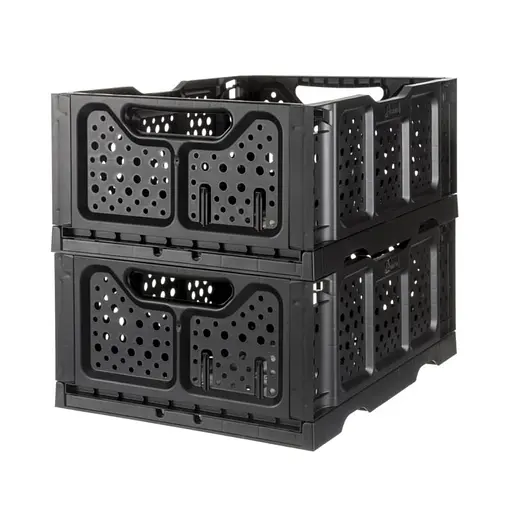 Ящик для хранения складной OPLA 40x30x17h черный - фото 2