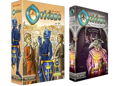 Настільна гра DLP games Орлеан з доповненням Чума (англ.) (PS098+1)