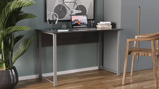 Компьютерный стол Курт 75x120x60 серый ДСП Сосна Кембра 16мм FRD-101841 - фото 4