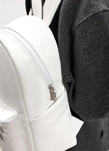 Жіночий рюкзак Sambag Talary білий 35 х 25 х 12 см (35312008) - фото 5