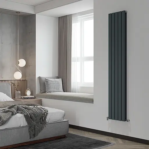 Радіатор дизайнерський Ideale Vittoria 12 4/1800/272 білий (бокове підключення), Білий - фото 4