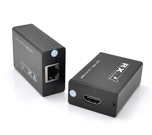 Одноканальный пассивный удлинитель HDMI сигнала по UTP кабелю Voltronic на 30 метров