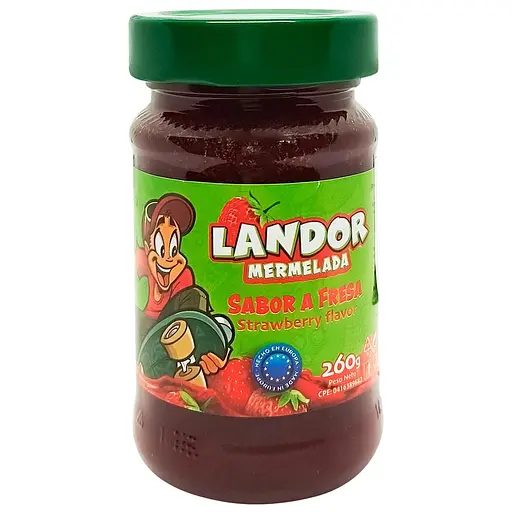 Джем Landor полуничний 260 г 