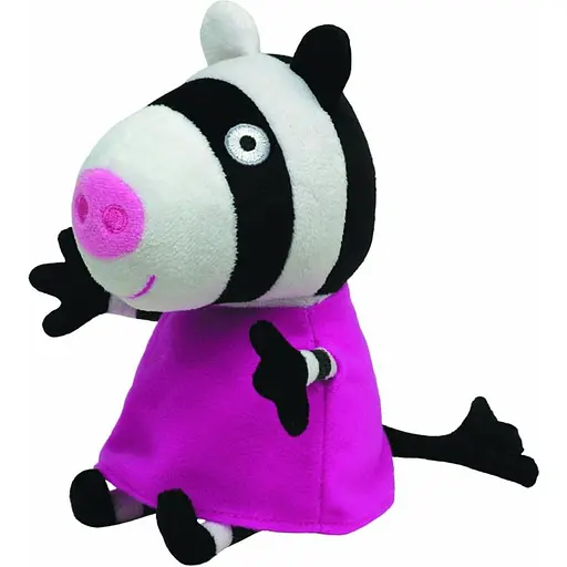 М'яка іграшка TY Peppa Pig Zoe Zebra 15 см (46174)