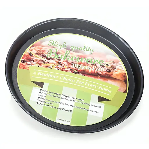 Форма для выпечки пиццы с антипригарным / тефлоновым покрытием Ø 26 см, Kitchen Master Черный 85947 - фото 4