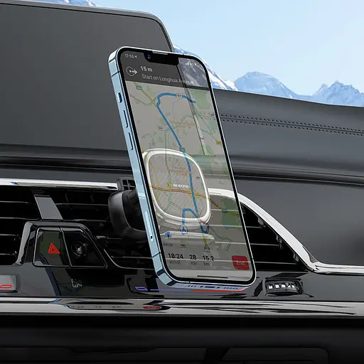 Автотримач Borofone BH67 Black / Metal gray - фото 7