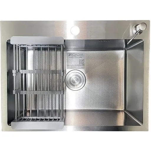 Кухонна мийка Romzha Arta Carbon U-550 - фото 1