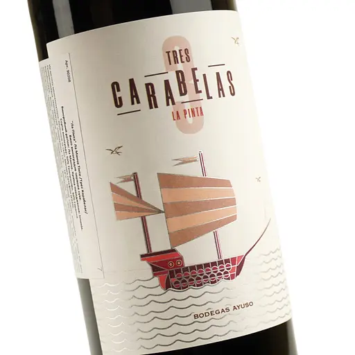 Вино Tres Carabelas La Pinta Tinto La Mancha DO червоне сухе 12.5% 0.75 л - фото 5