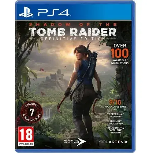 Гра Shadow of the Tomb Raider Definitive Edition (російська версія) (PS4)