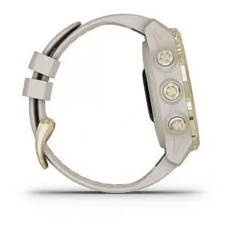 Спортивные часы Garmin Descent Mk2S Light Gold with Light Sand Silicone Band (010-02403-01) - фото 2