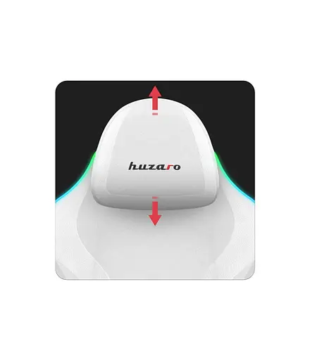Компьютерное кресло Huzaro Force 4.6 White RGB ткань - фото 7