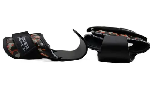 Крюки для тяги на запястье Power System PS-3370 Hooks Camo Black/Red XL (PS_3370_Black/Red XL) - фото 5