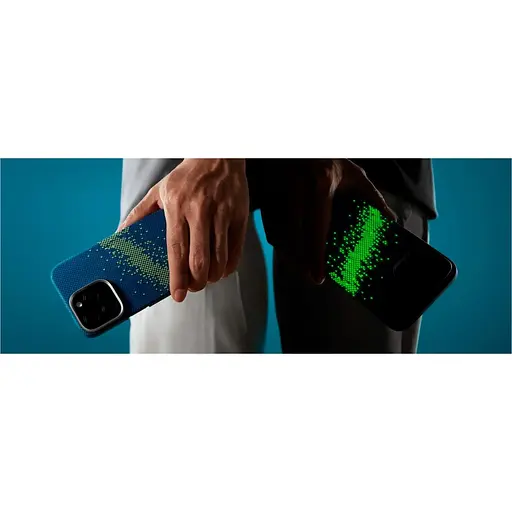 Чохол Pitaka MagEZ Tactile Woven StarPeak Lumintex Apple iPhone 16 Pro Max Milky Way Galaxy (KI1604PMYG) [128403] - фото 8