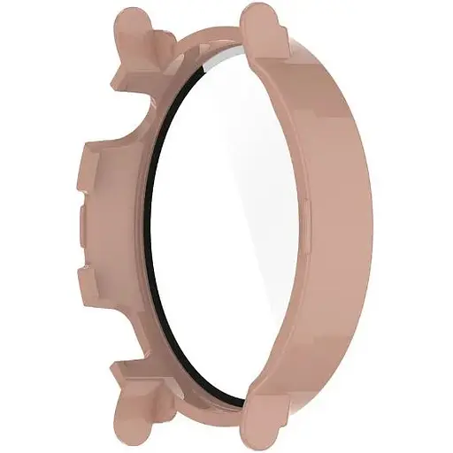 Чехол-накладка DK Пластик Gloss Стекло Full Cover для Huawei Watch GT 4 41mm (pink) - фото 3