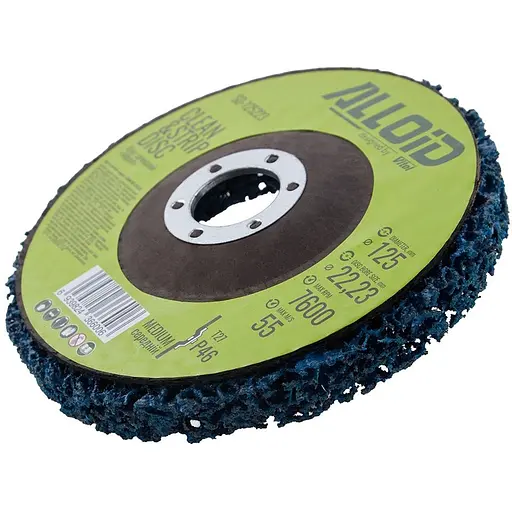 Круг зачисний Alloid Building Tools корал середньої жорсткості 125х22.2 мм (SD-125223) - фото 3