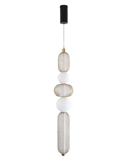 Світильник підвісний, люстра Zuma Line 5905316668225 Sarr LED 1x27W 3000 K-5700K 3200Lm IP20 золотий - фото 1